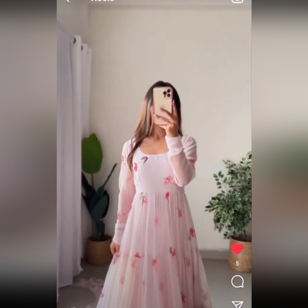 Indian gown new 2 pieces dress.